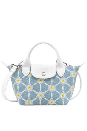 Sac porté main XS Le Pliage Marguerites - LONGCHAMP