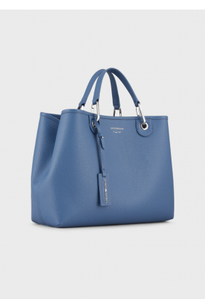 sac cabas Armani MyEA en synthétique bleu ciel