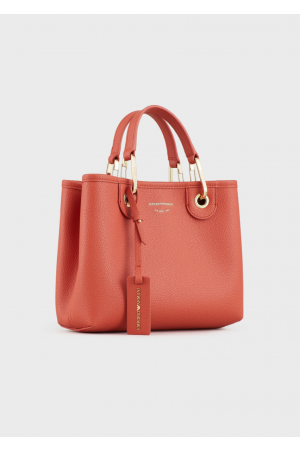 petit sac cabas Armani MyEA en synthétique orange