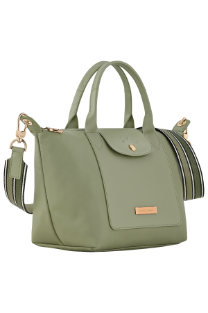 Sac à main S Le Pliage Xtra Jardinier par Longchamp en cuir vert