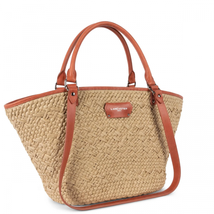 Fashion grand sac en osier